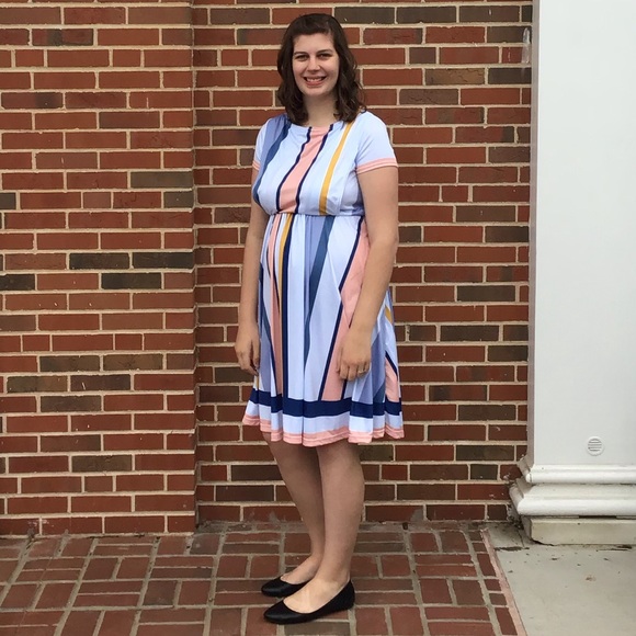 MotherMade Dresses & Skirts - Nursing Dress - Stripes